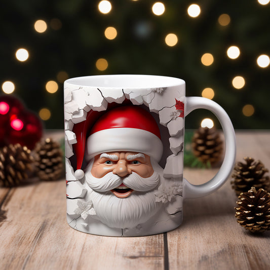 Christmas mug Santa clause